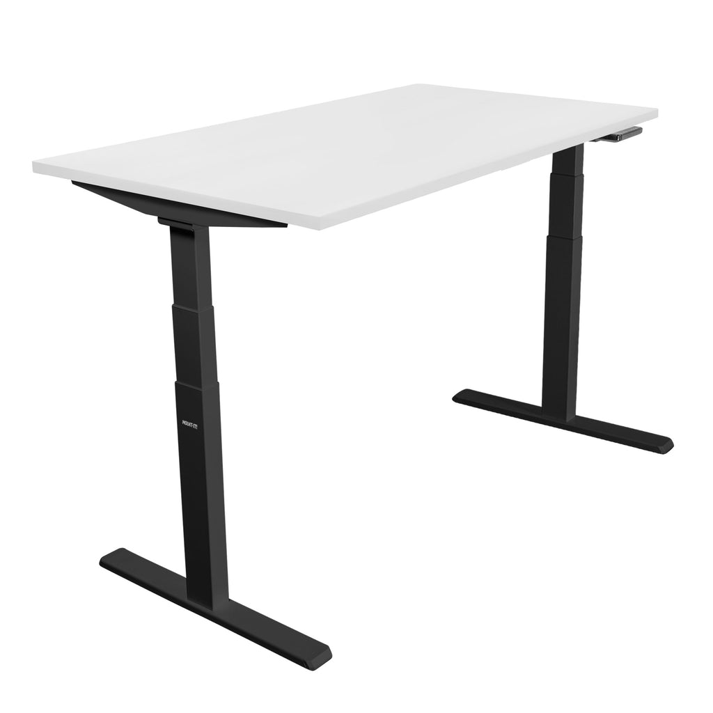 Mount It - Ultimate Dual Motor Electric Standing Desk with 48" Tabletop - Black Base