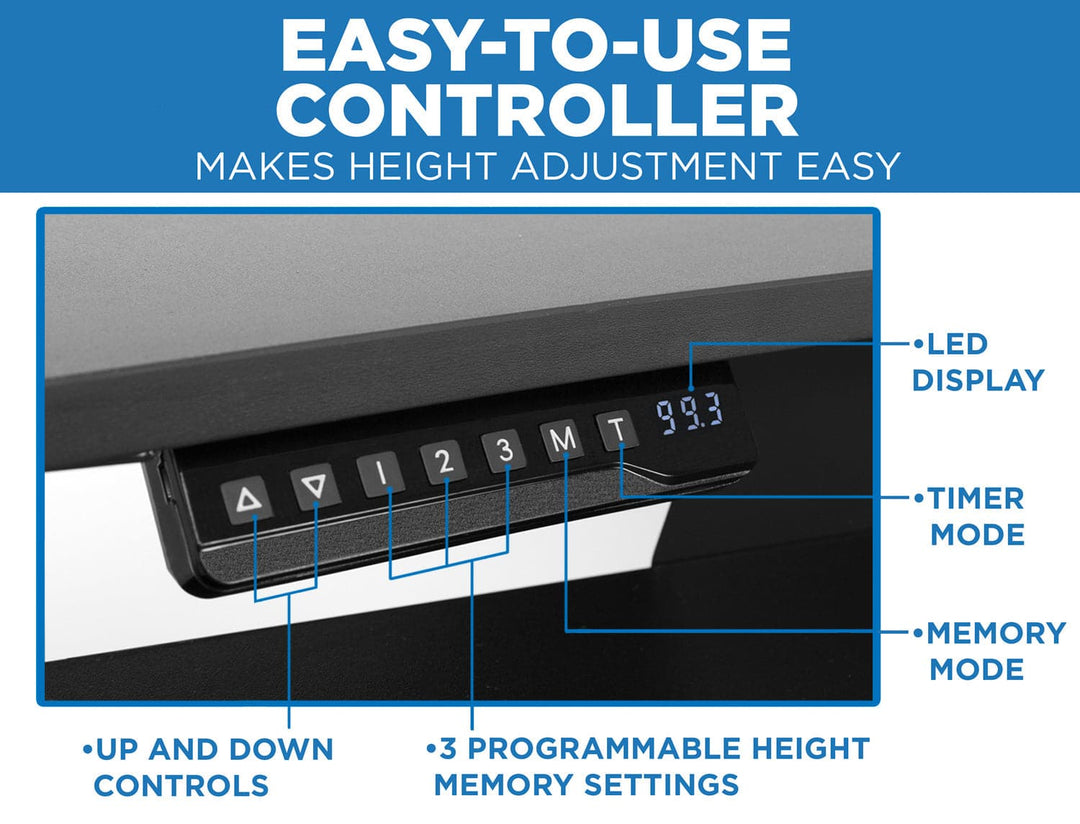 Mount It - Electric Mobile Standing Desk