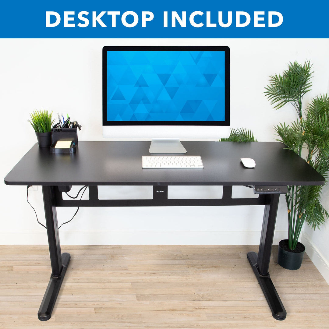 Mount It - Electric Standing Desk with 55" Tabletop