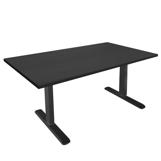 Mount It - Electric Standing Desk with 55" Tabletop - Black Base
