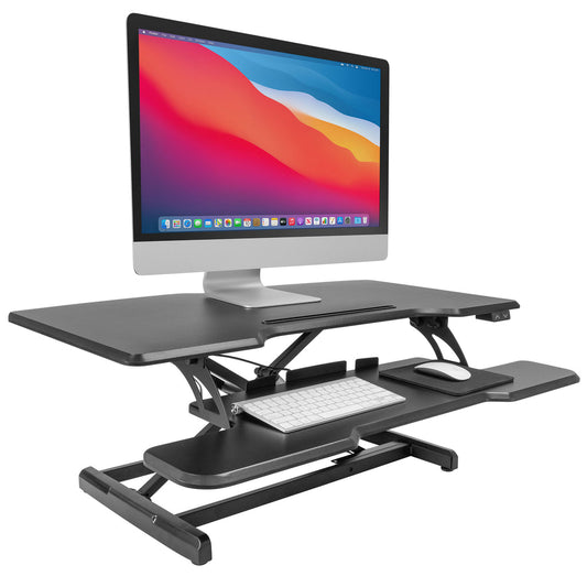 Mount It - Electric Standing Desk Converter with 38" Desktop