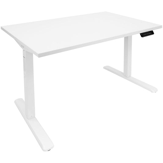 Mount It - Electric Standing Desk with 48" Tabletop - White Base